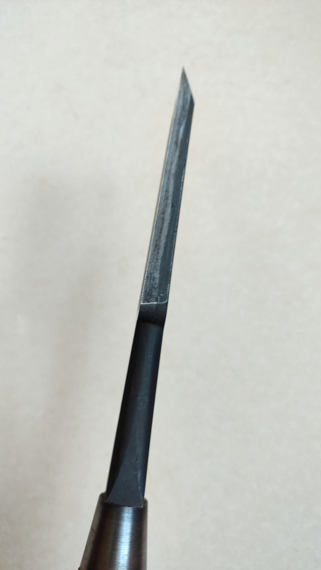 Rare ciseau japonais "Tsuki Nomi" 24mm "Kiyotada"