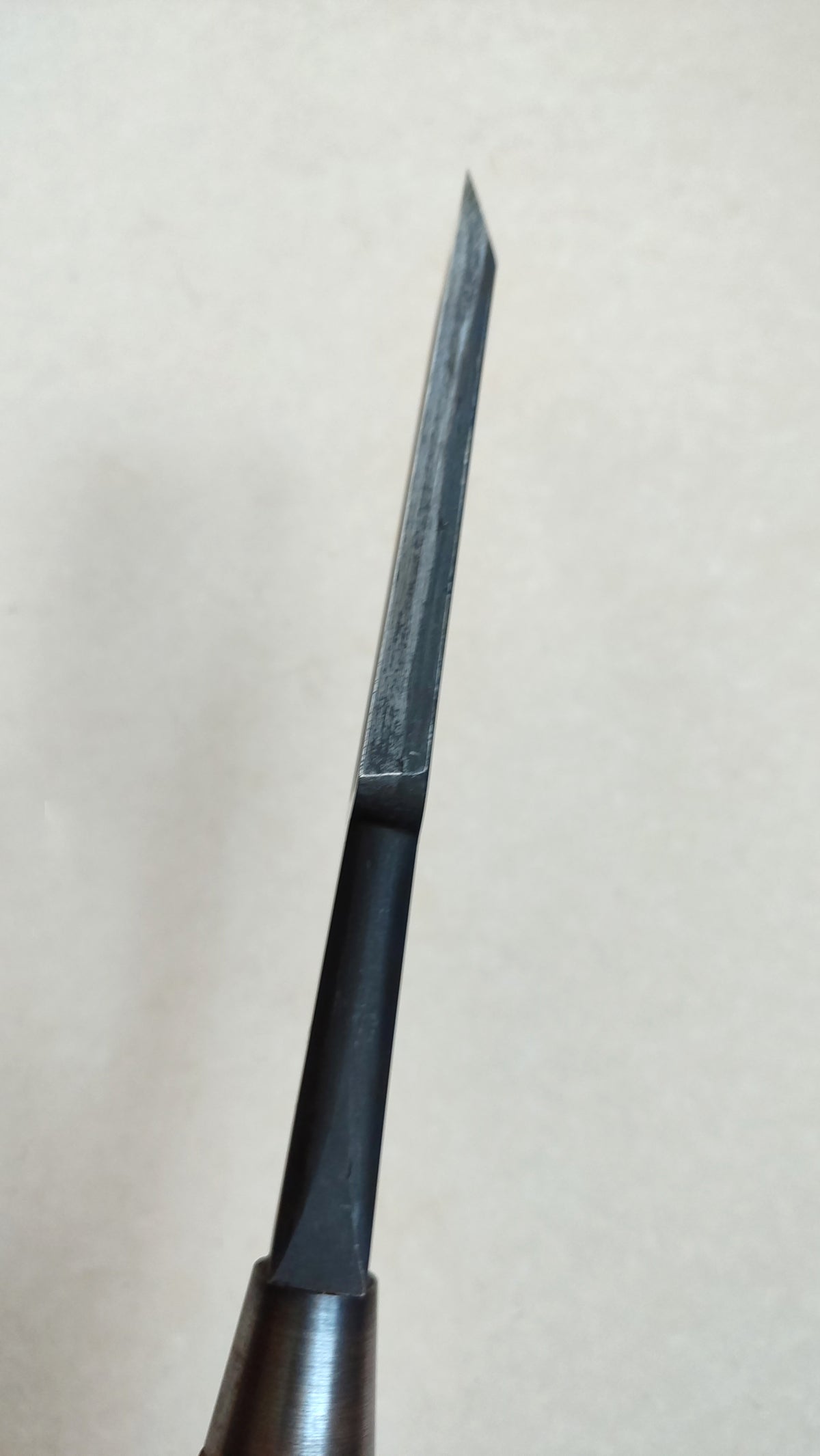 Rare ciseau japonais "Tsuki Nomi" 24mm "Kiyotada"