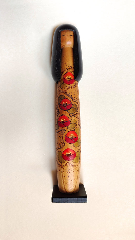 Poupée japonaise en bois "Kokechi" 315mm "Kazuo Takamizawa"