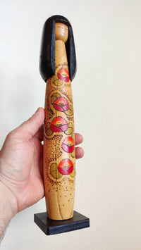 Poupée japonaise en bois "Kokechi" 315mm "Kazuo Takamizawa"
