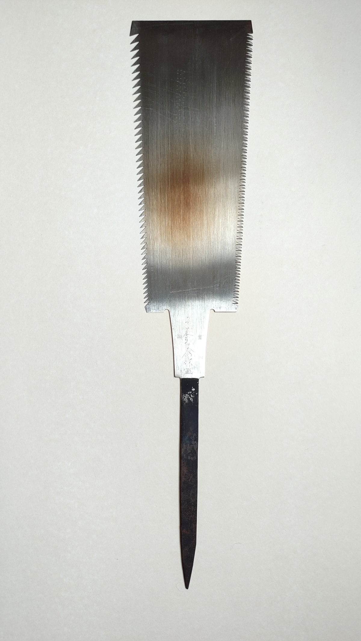 Grande scie japonaise forgée "Ryoba" 290mm "Nakaya"