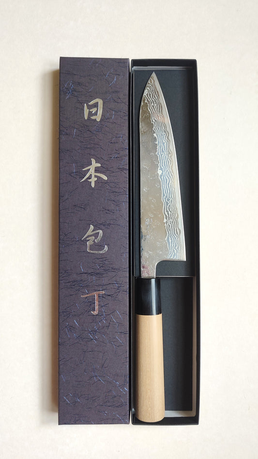 Magnifique couteau de cuisine japonais "Gyuto" 180mm 440C Steel