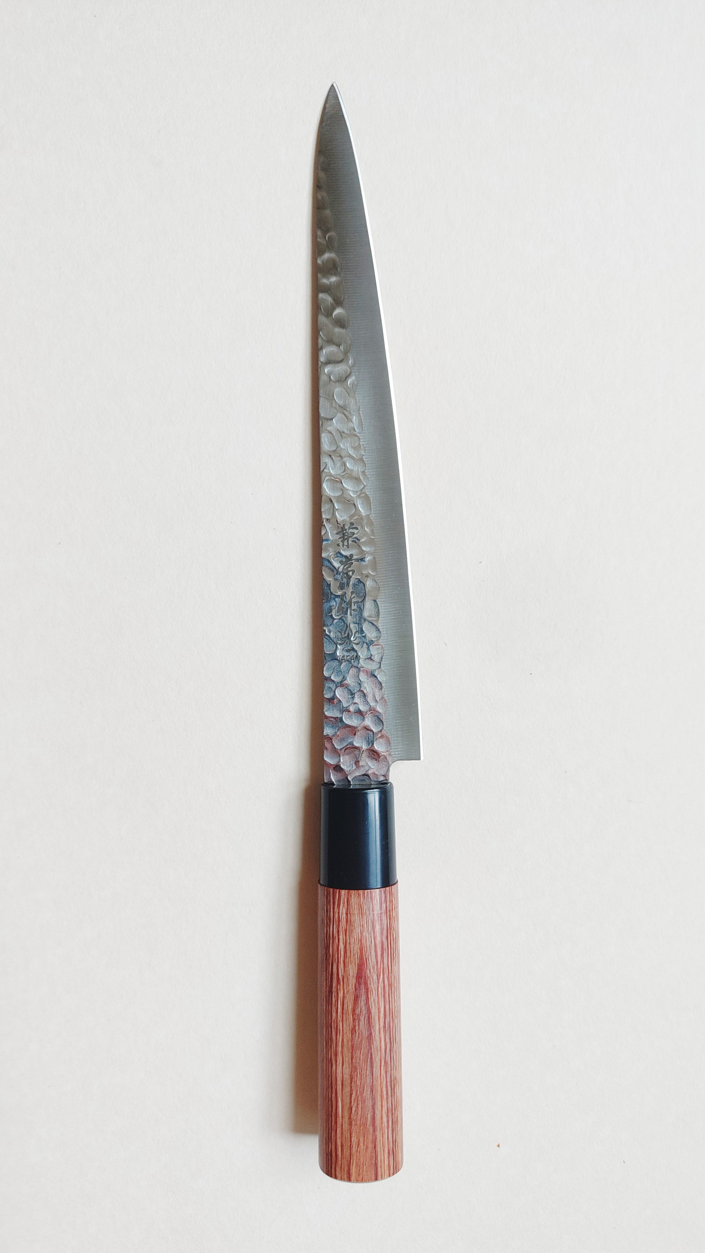 Lot de couteaux Japonais Petty, Gyuto, Sujihiki, Aî-deba "Kanetsune"
