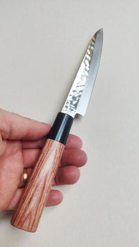 Lot de couteaux Japonais Petty, Gyuto, Sujihiki, Aî-deba "Kanetsune"