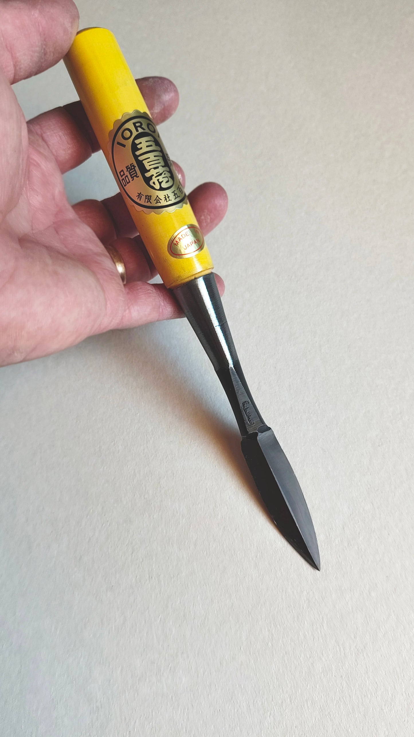 Ciseau japonais "Yari nomi" 55mm "Ioroi"