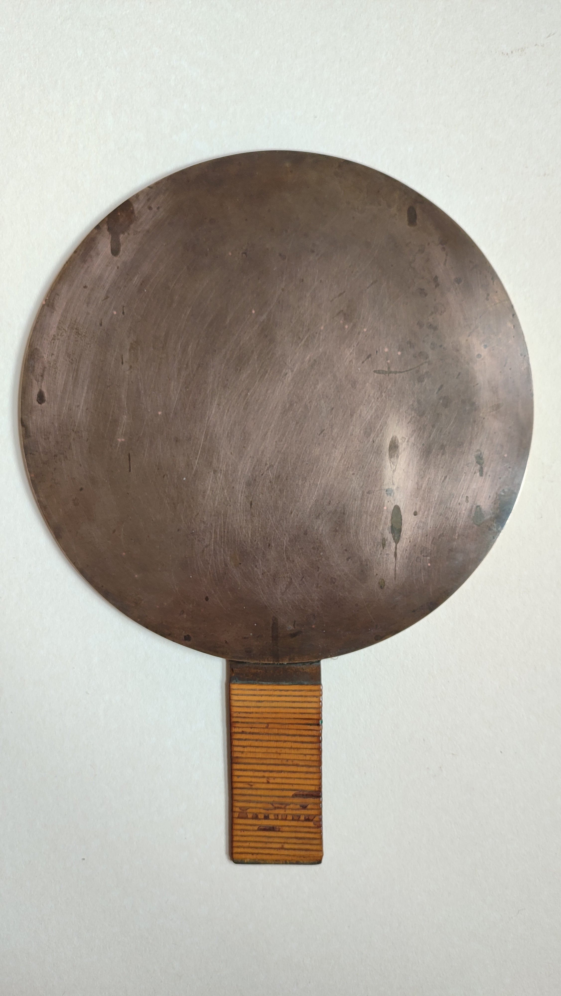Ancien miroir japonais "Kagami" ère Meiji