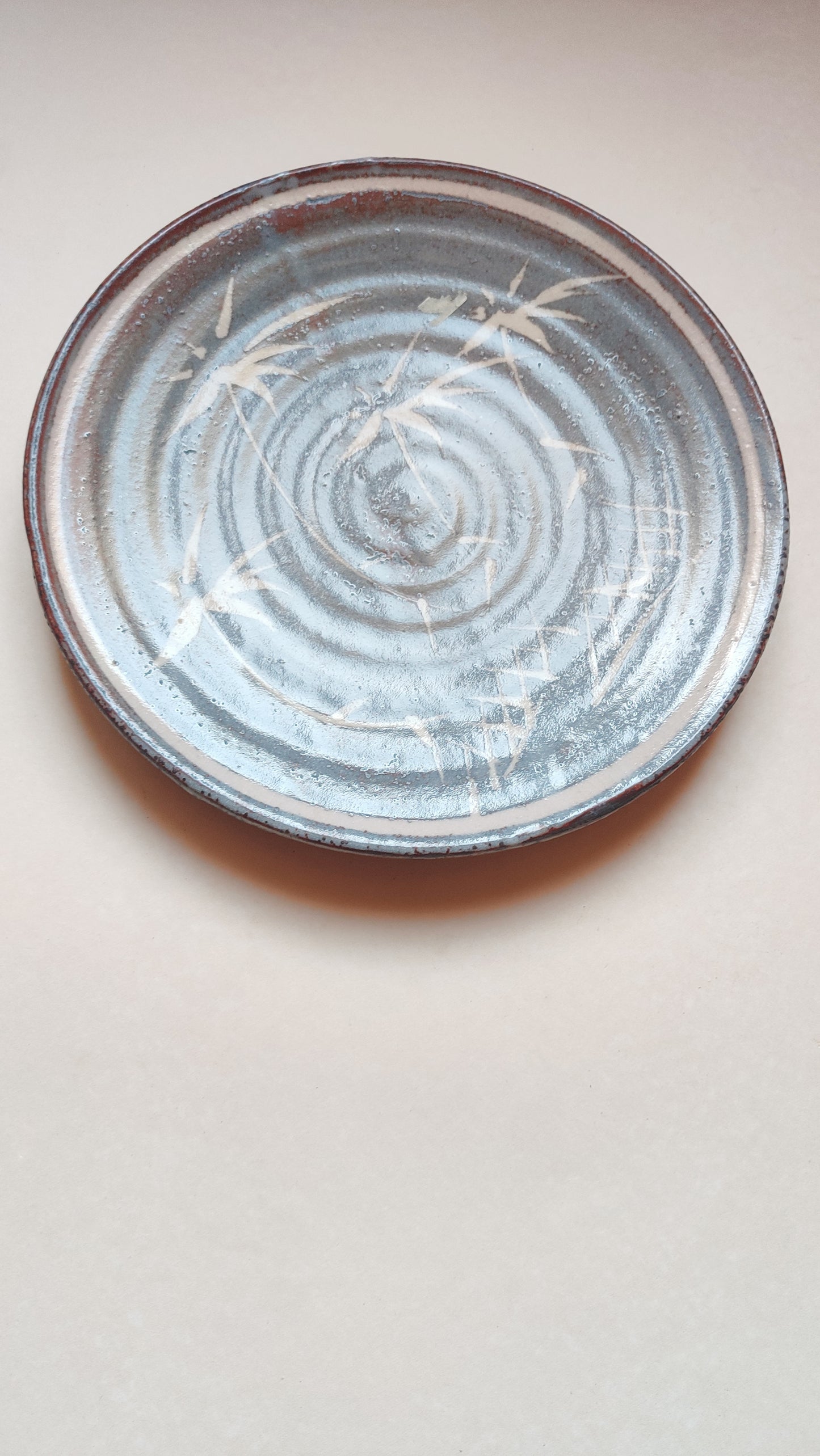 Grande assiette de style "Shino" 305mm