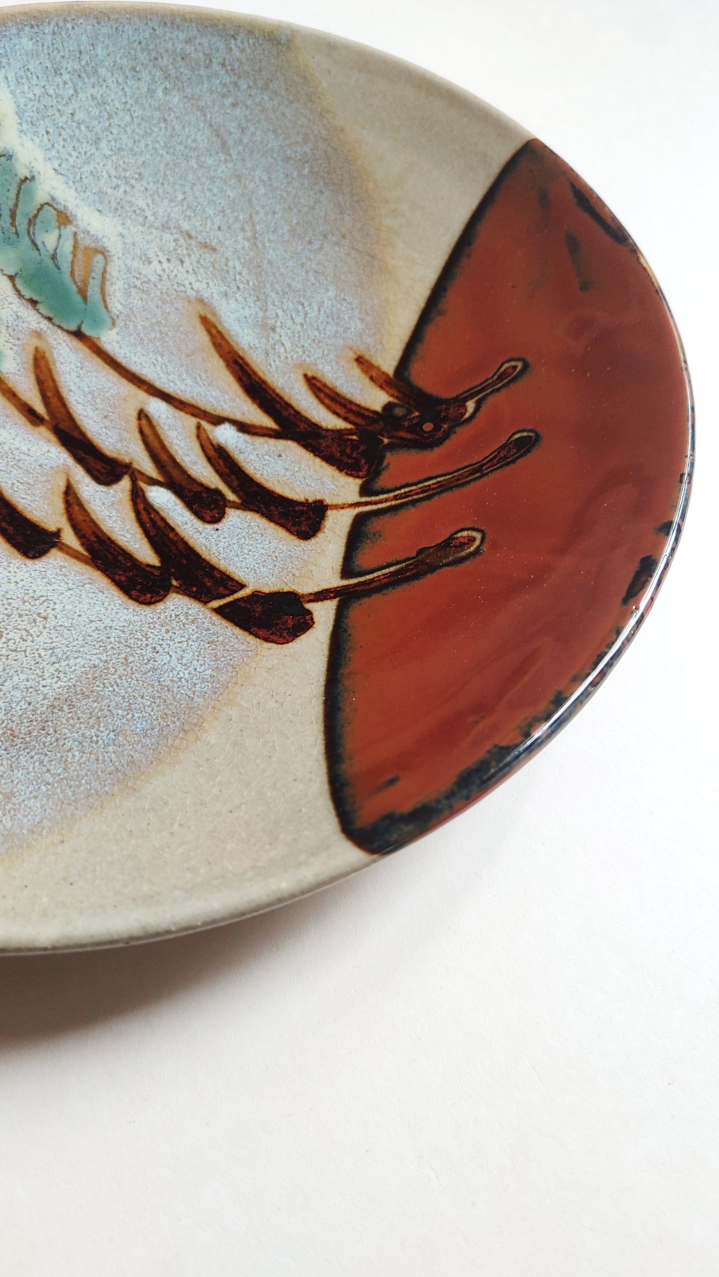 Assiette céramique de Mashiko 280mm "Tsukamoto"