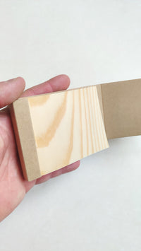 Bloc note bois "Kyougi" 111 x 175 mm
