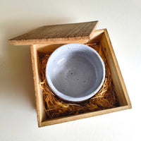Bol à thé matcha de style "Mashiko" 115mm "Kuroyama Kiln" four de Ryuzan