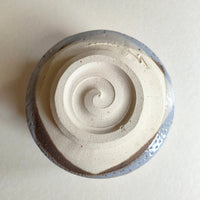 Bol à thé matcha de style "Mashiko" 115mm "Kuroyama Kiln" four de Ryuzan