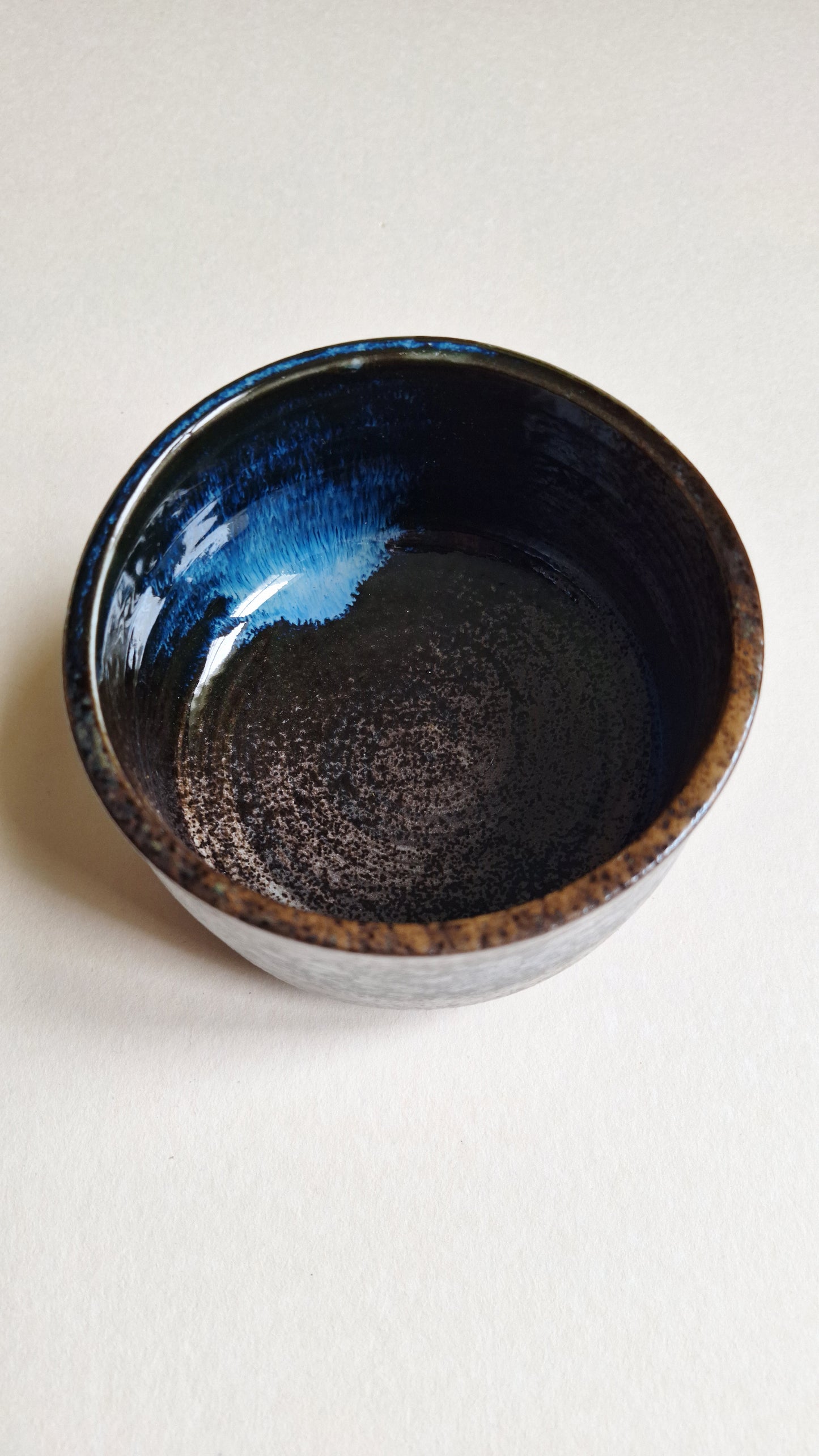 Bol à thé matcha émaillé 120mm "Hagoromo"