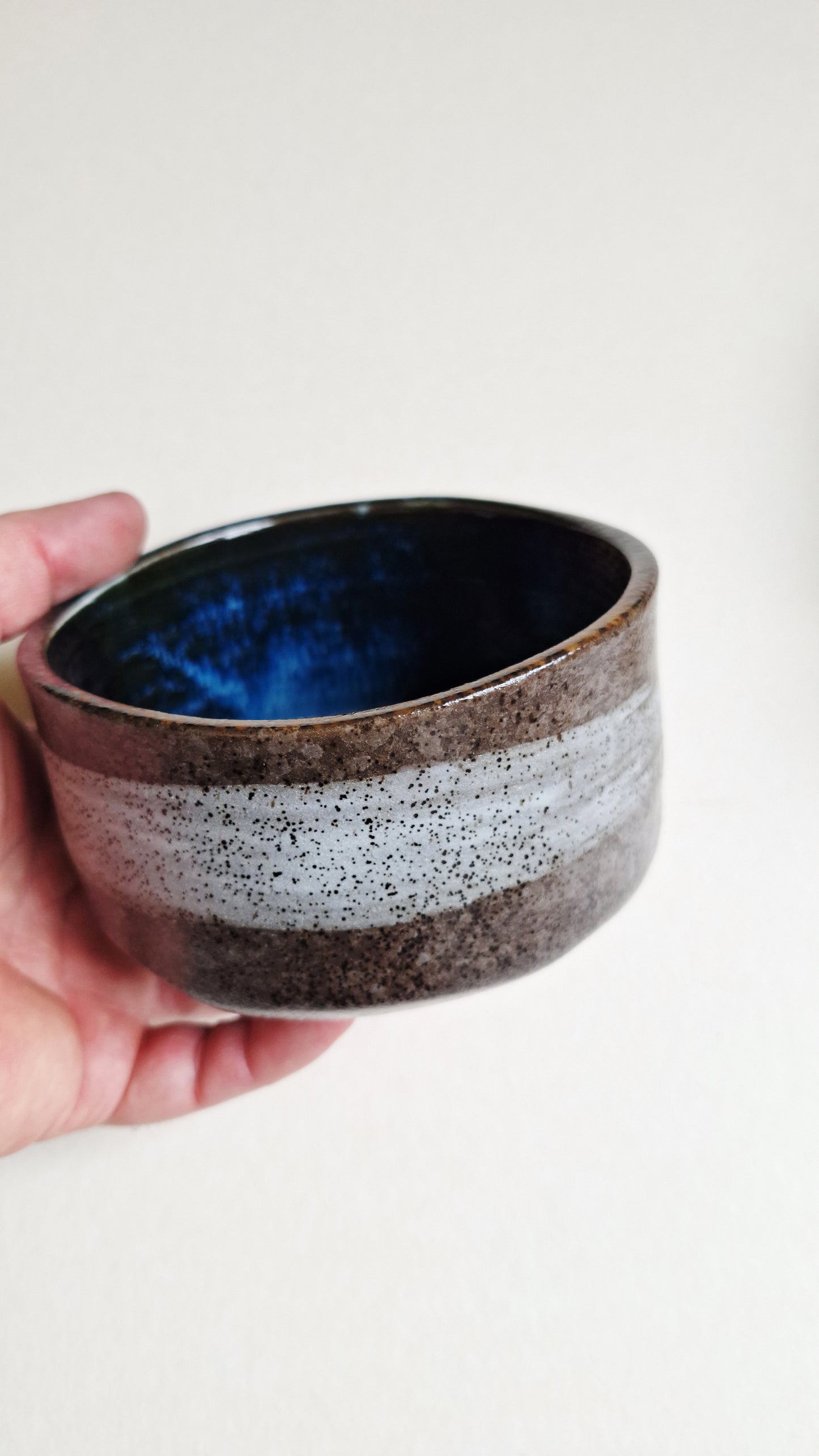 Bol à thé matcha émaillé 120mm "Hagoromo"