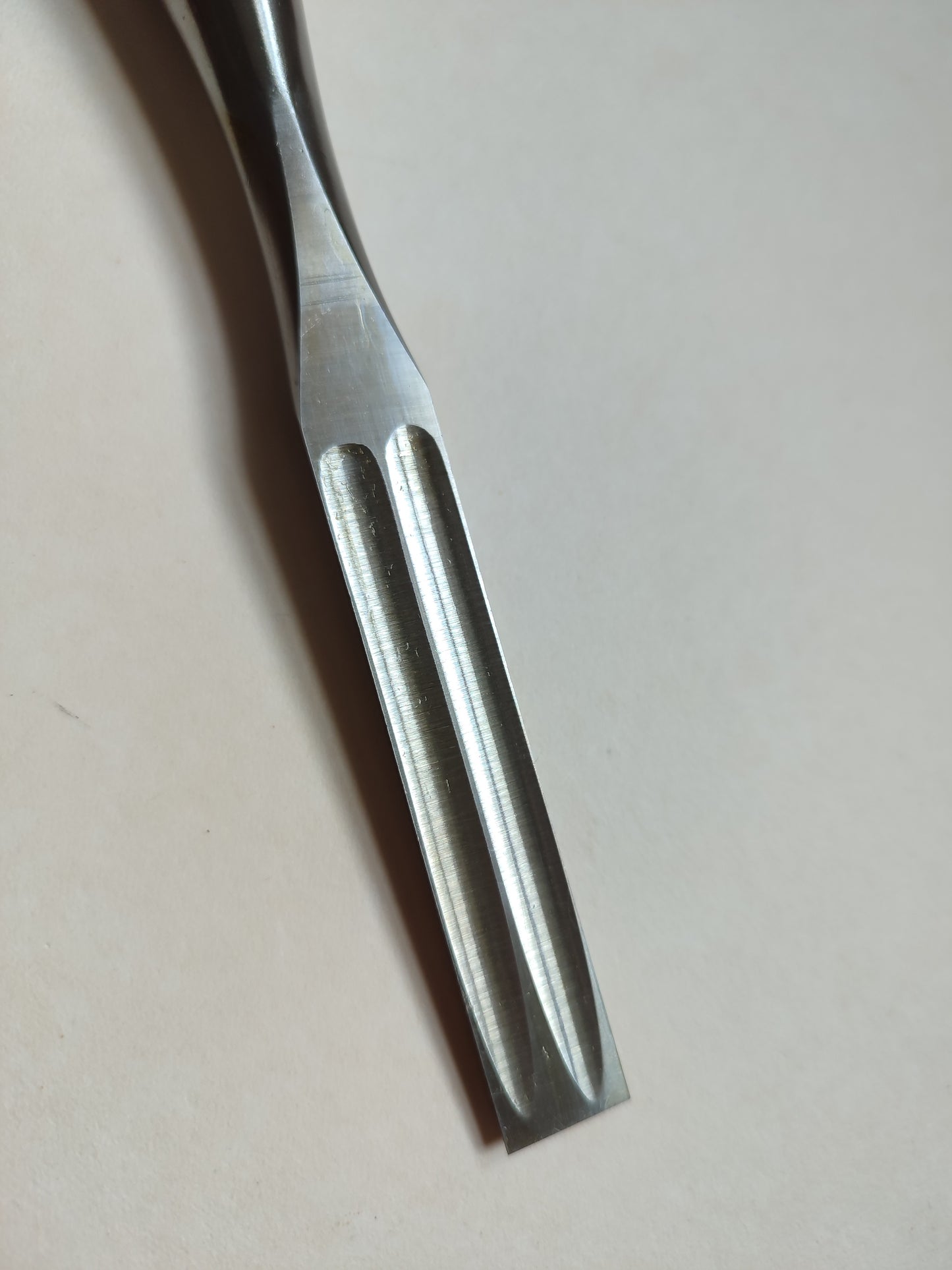 Ciseau japonais "Damekiri Nomi" 15mm mokume