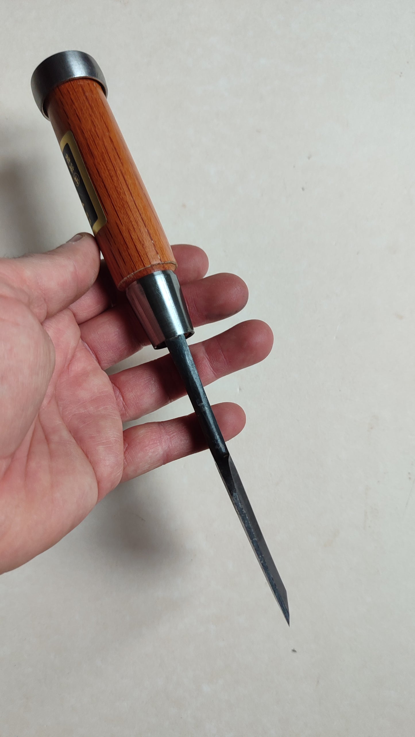 Ciseau japonais "Hiramachi Nomi" 42mm "Genso"