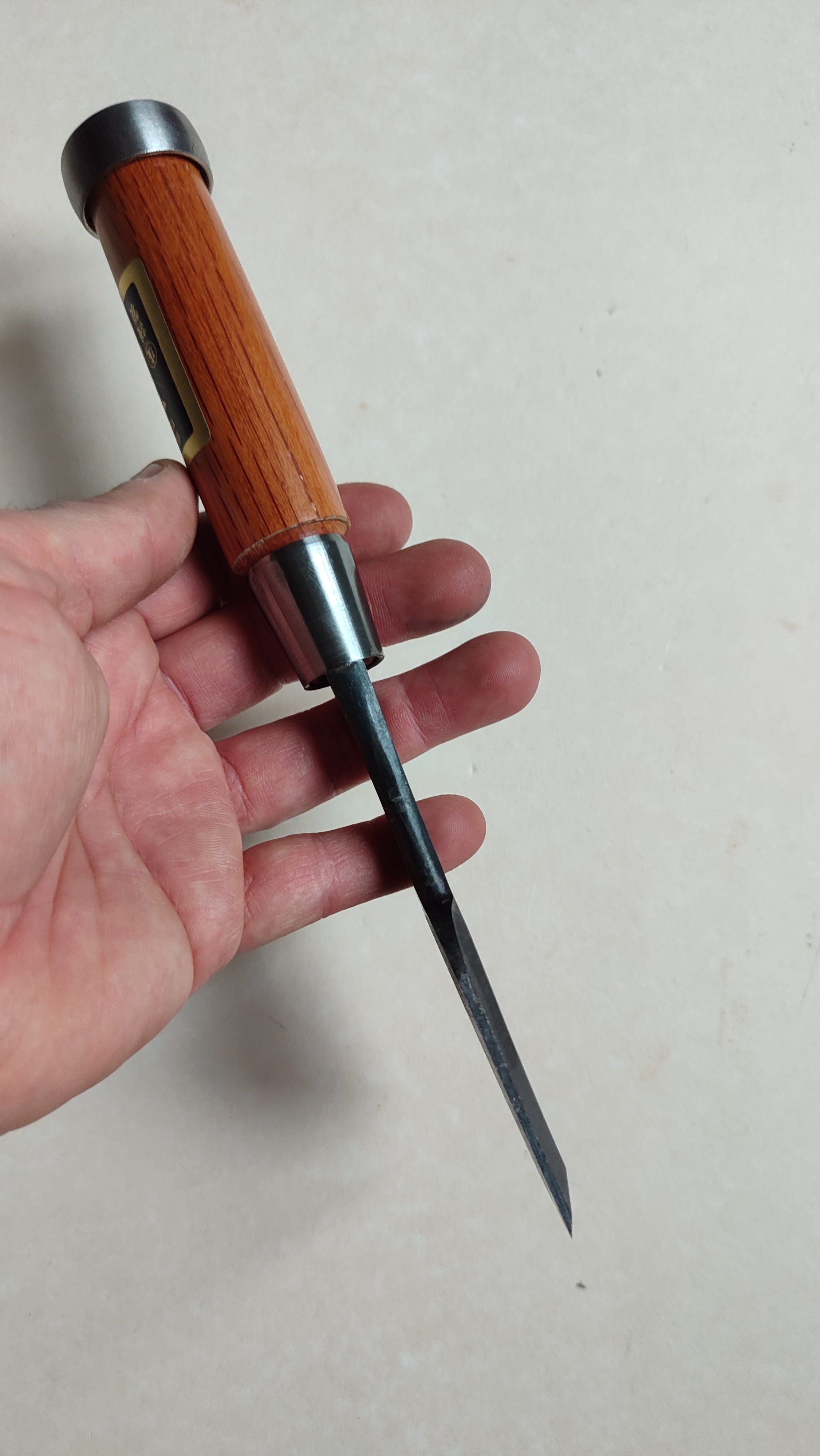 Ciseau japonais "Hiramachi Nomi" 42mm "Genso"