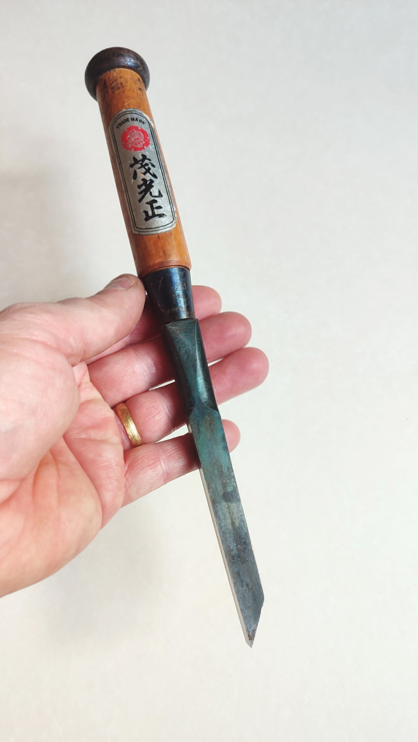 Bédane / ciseau japonais "Mokumachi Nomi" 9mm