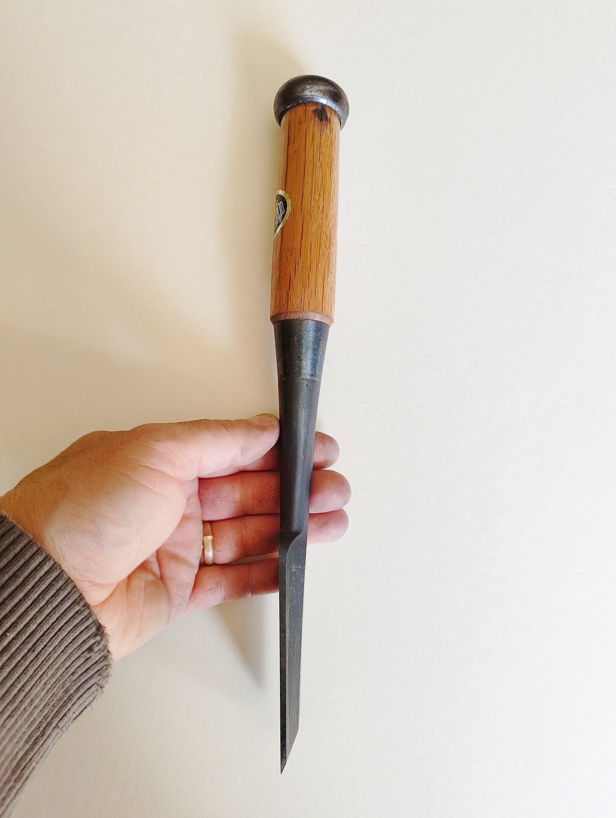 Ciseau japonais vintage "Tataki Nomi" 30mm
