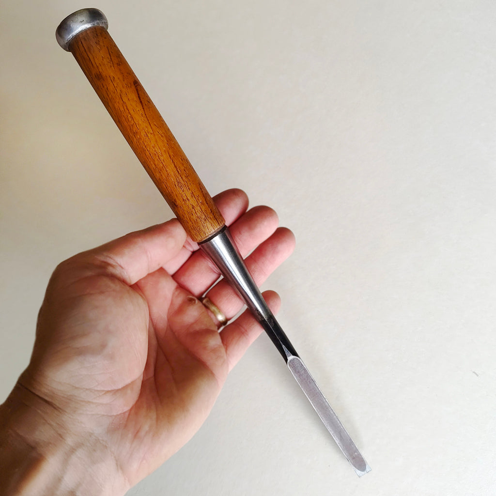 Ciseau japonais vintage "Tataki Nomi" 9mm