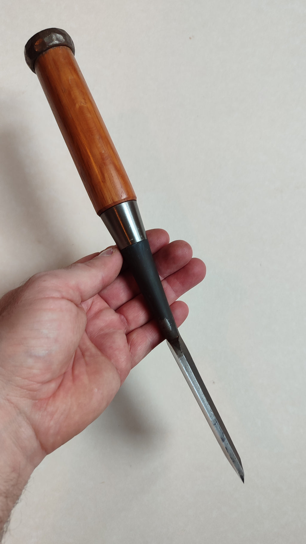 Rare ciseau japonais "Tataki Nomi" 42mm "Kiyohisa"