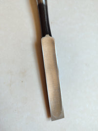 Magnífico cincel japonés vintage "Tataki Nomi" 15mm del Maestro "Ouchi san"