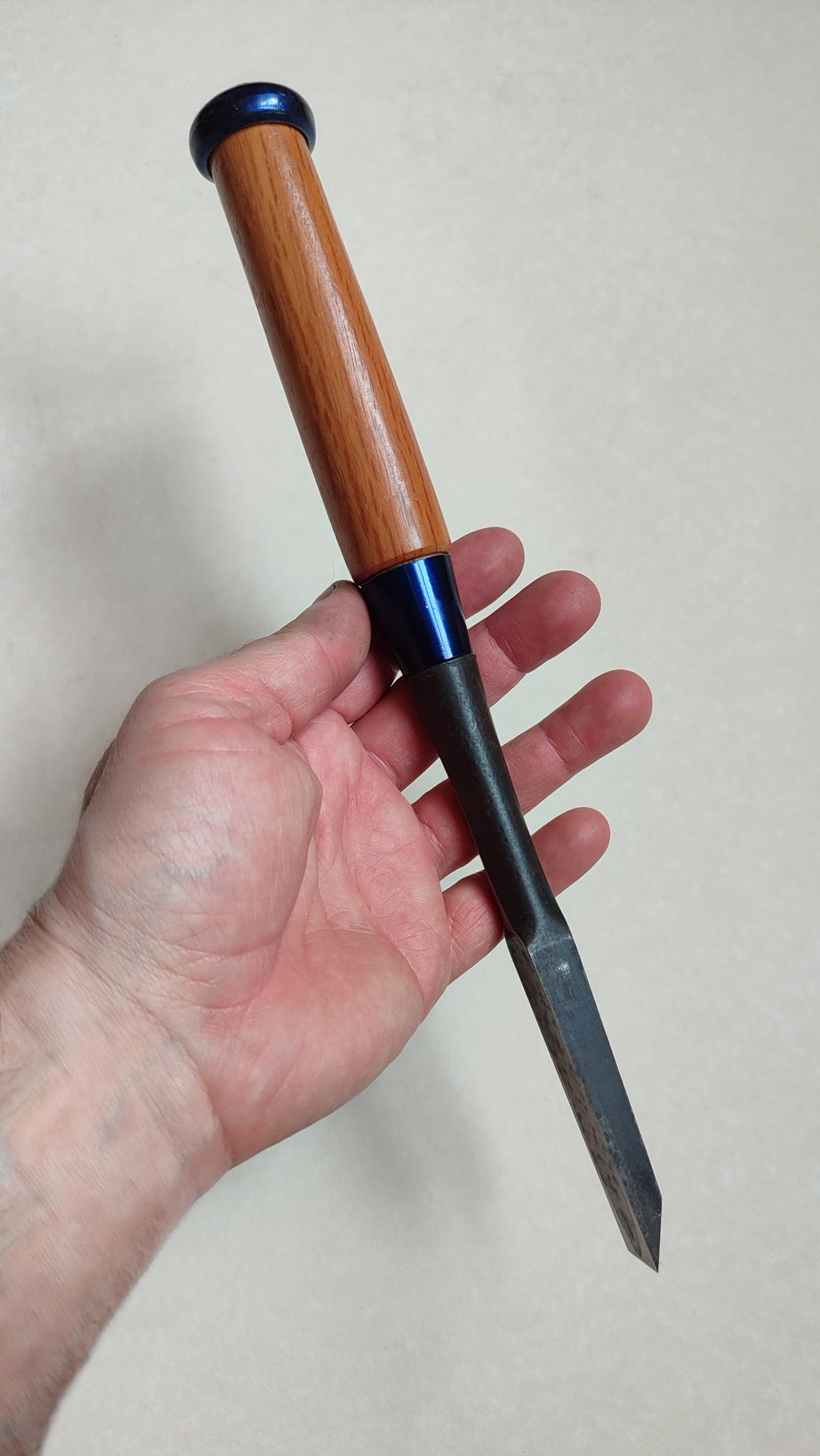 Rare ciseau japonais "Tataki Nomi" 15mm "Kiyotada"