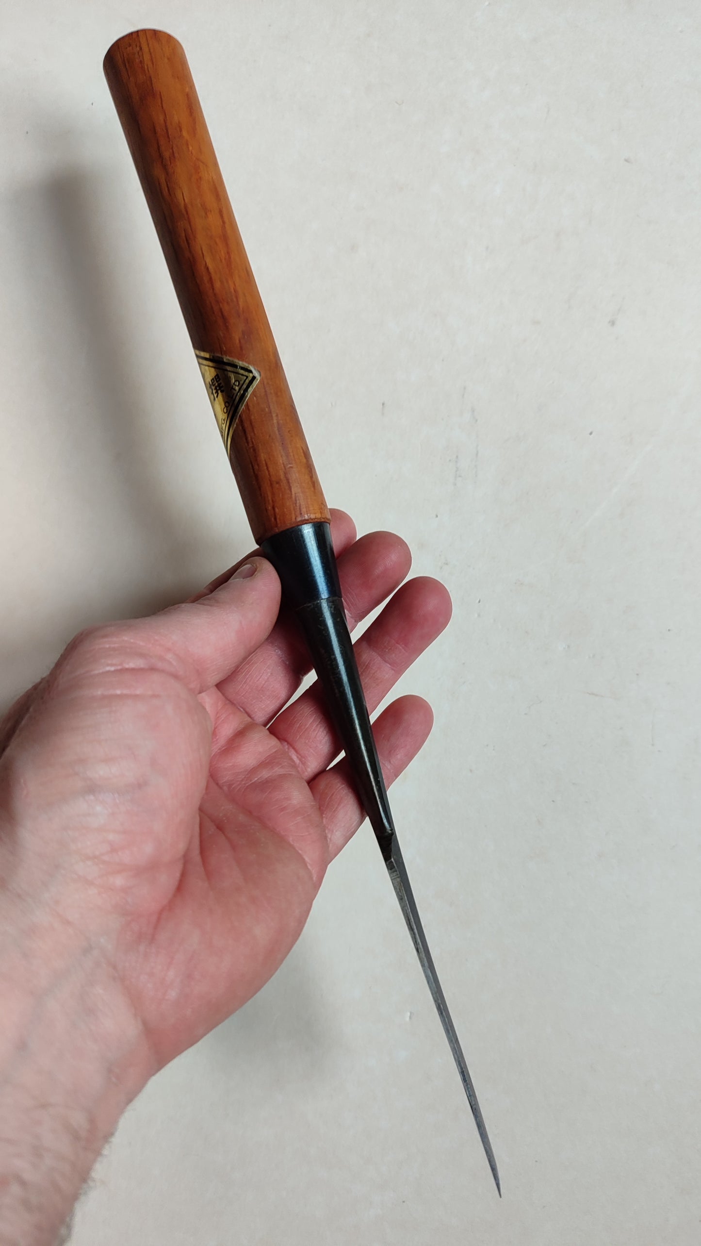 Ciseau japonais vintage "Tsuki nomi" 24mm