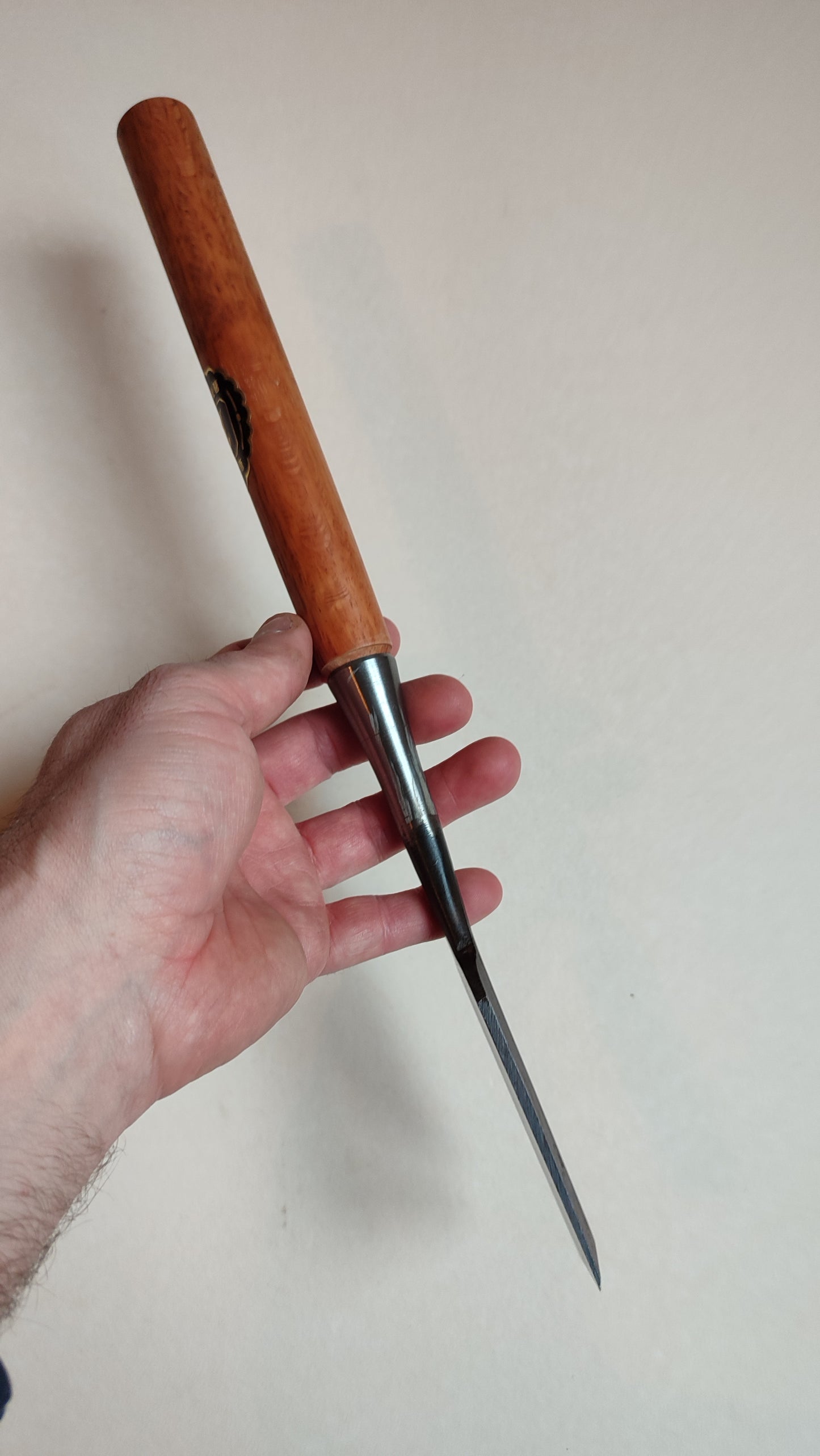 Ciseau japonais vintage "Tsuki nomi" 30mm "Kitsune"