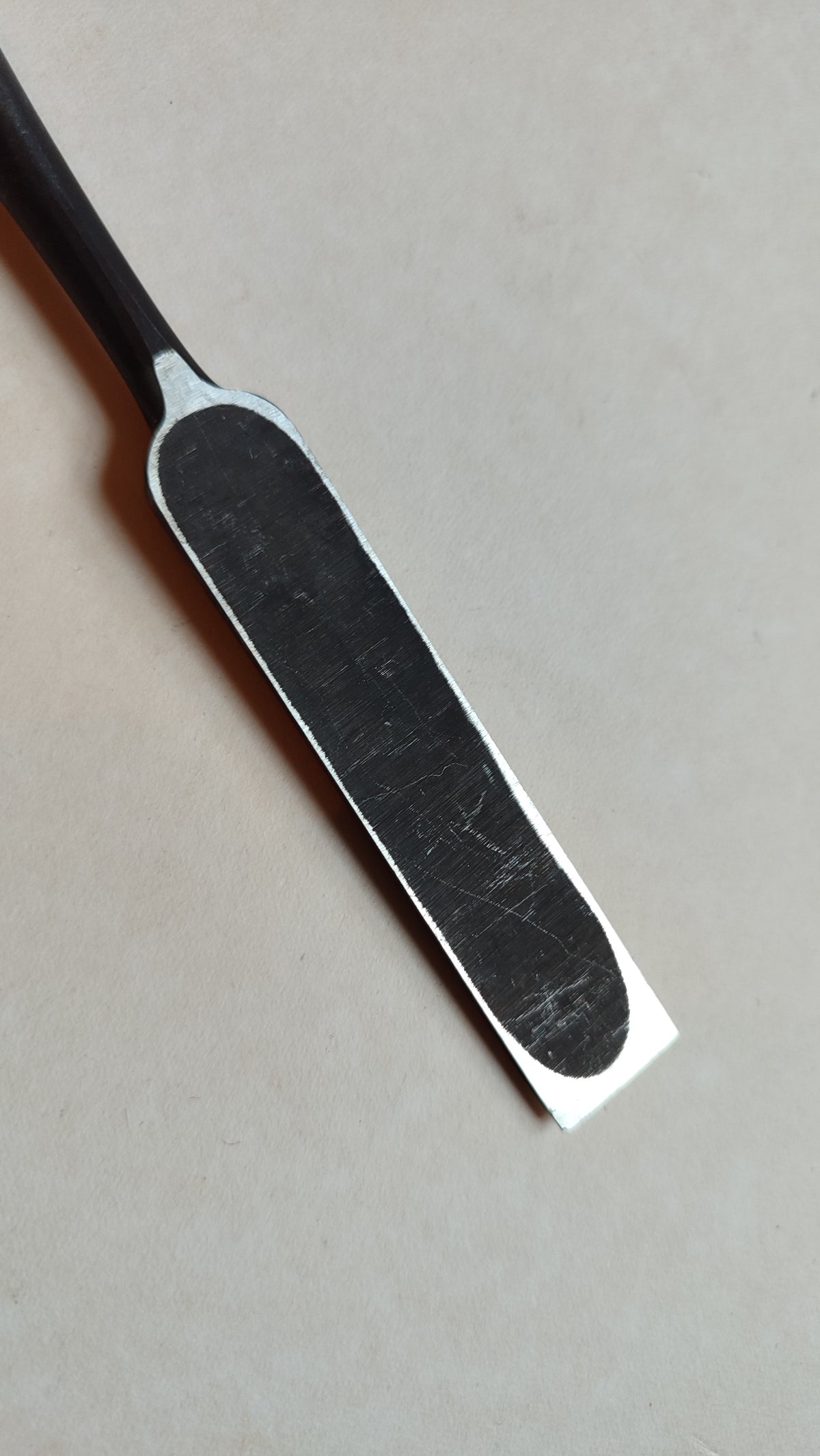Ciseau japonais vintage "Tsuki nomi" 18mm "Mitsuhiro"
