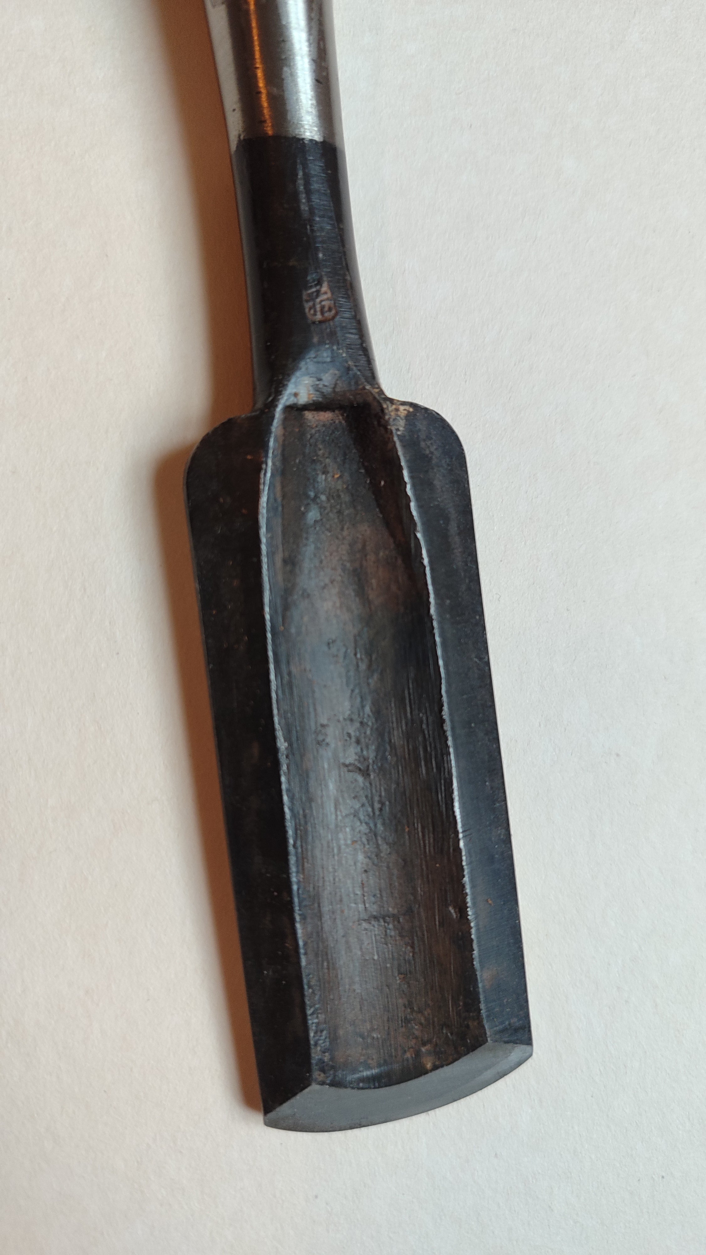 Rare ciseau japonais vintage "Sotomaru tsuki nomi" 36mm