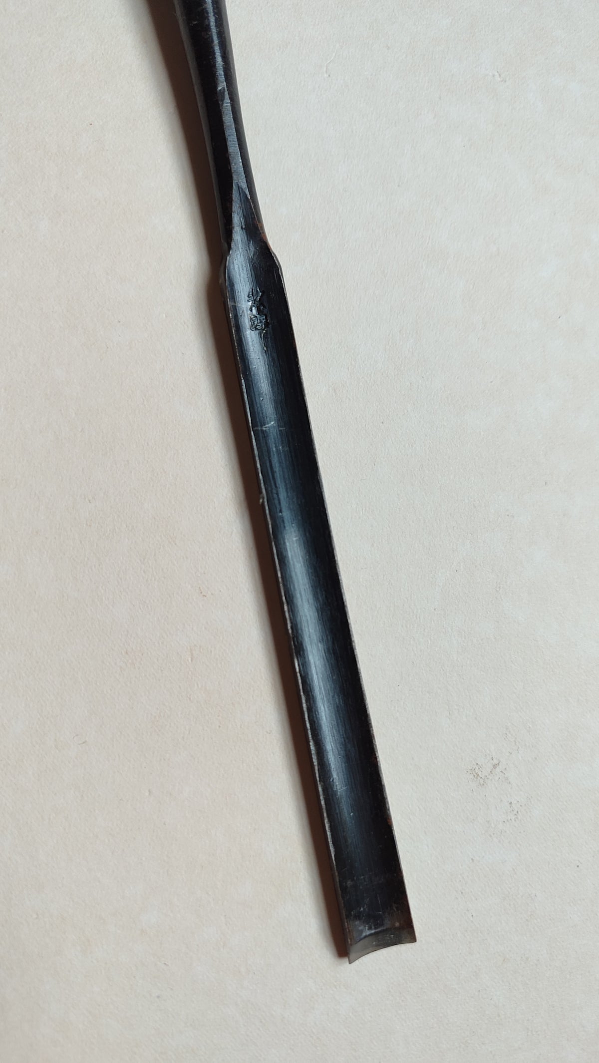 Rare ciseau japonais vintage "Tsuki Uchimaru Nomi" 12mm