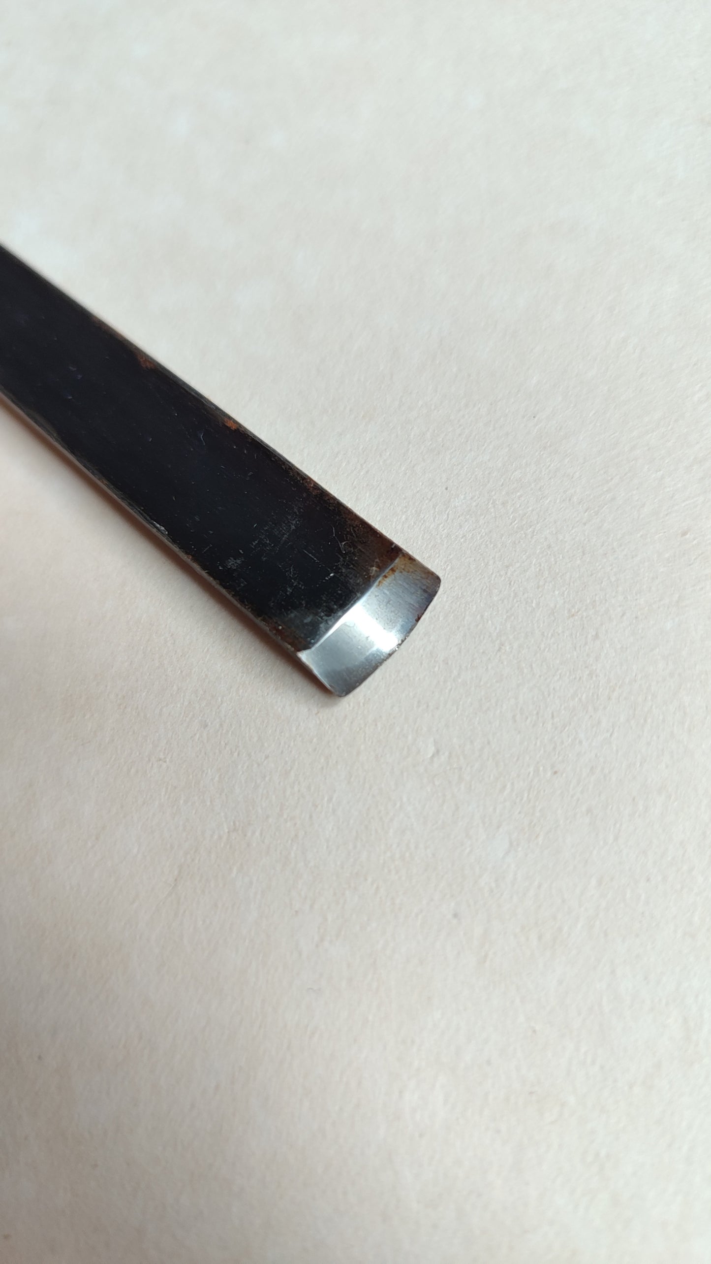 Rare ciseau japonais vintage "Tsuki Uchimaru Nomi" 12mm
