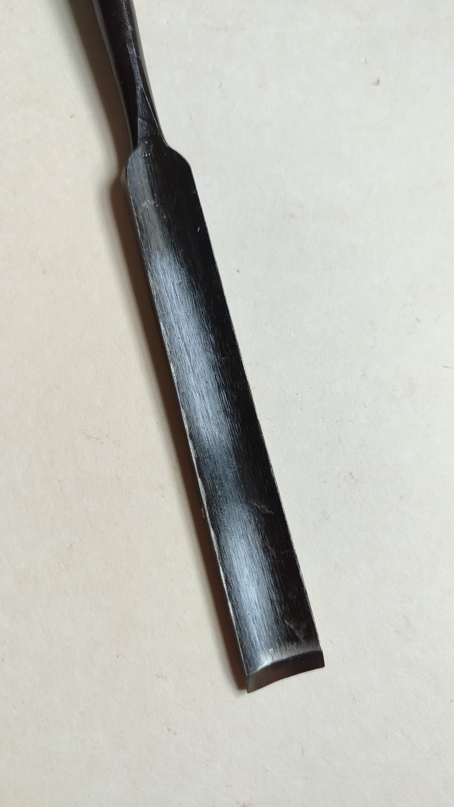 Rare ciseau japonais vintage "Tsuki Uchimaru Nomi" 19mm