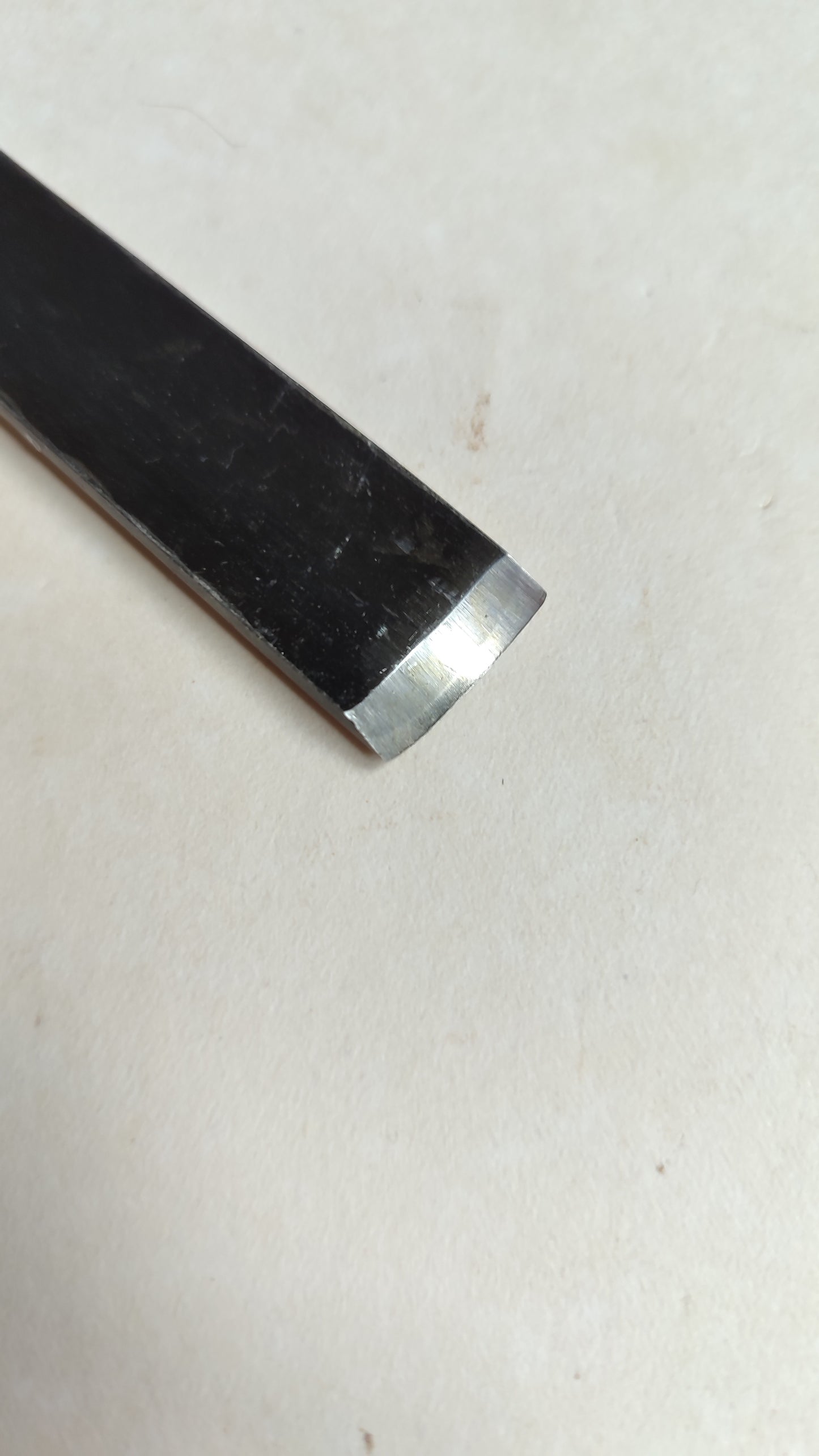 Rare ciseau japonais vintage "Tsuki Uchimaru Nomi" 19mm