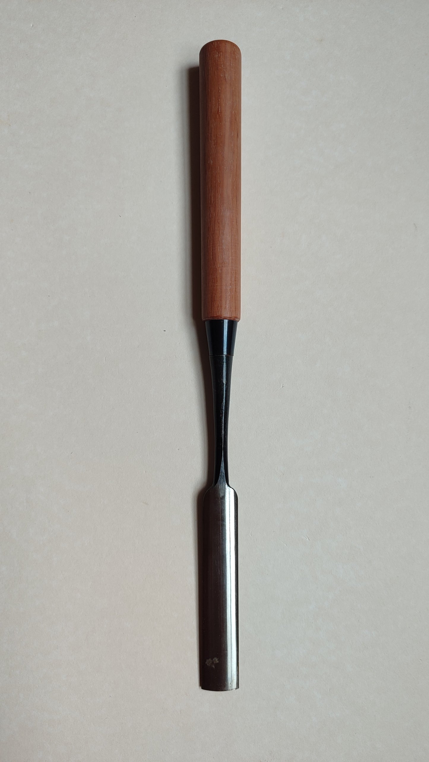 Rare ciseau japonais vintage "Tsuki Uchimaru Nomi" 21mm