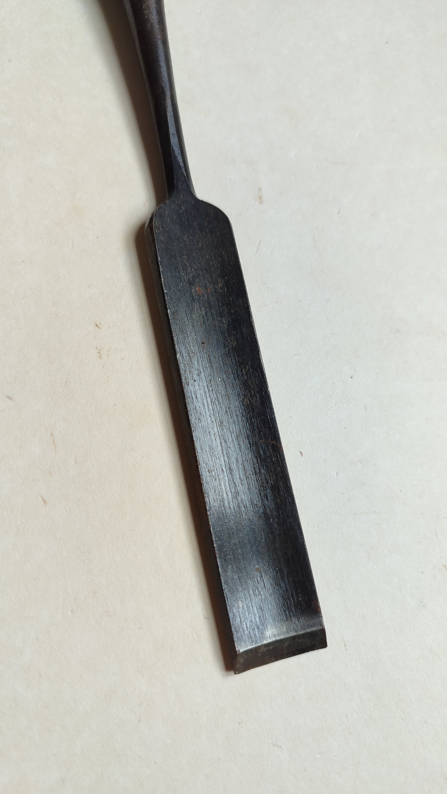 Rare ciseau japonais vintage "Tsuki Uchimaru Nomi" 25mm