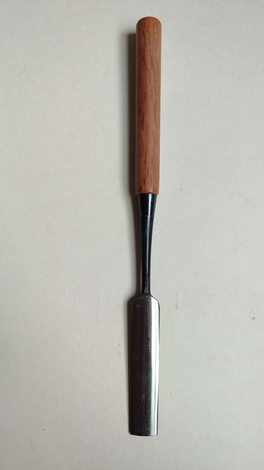 Rare ciseau japonais vintage "Tsuki Uchimaru Nomi" 25mm
