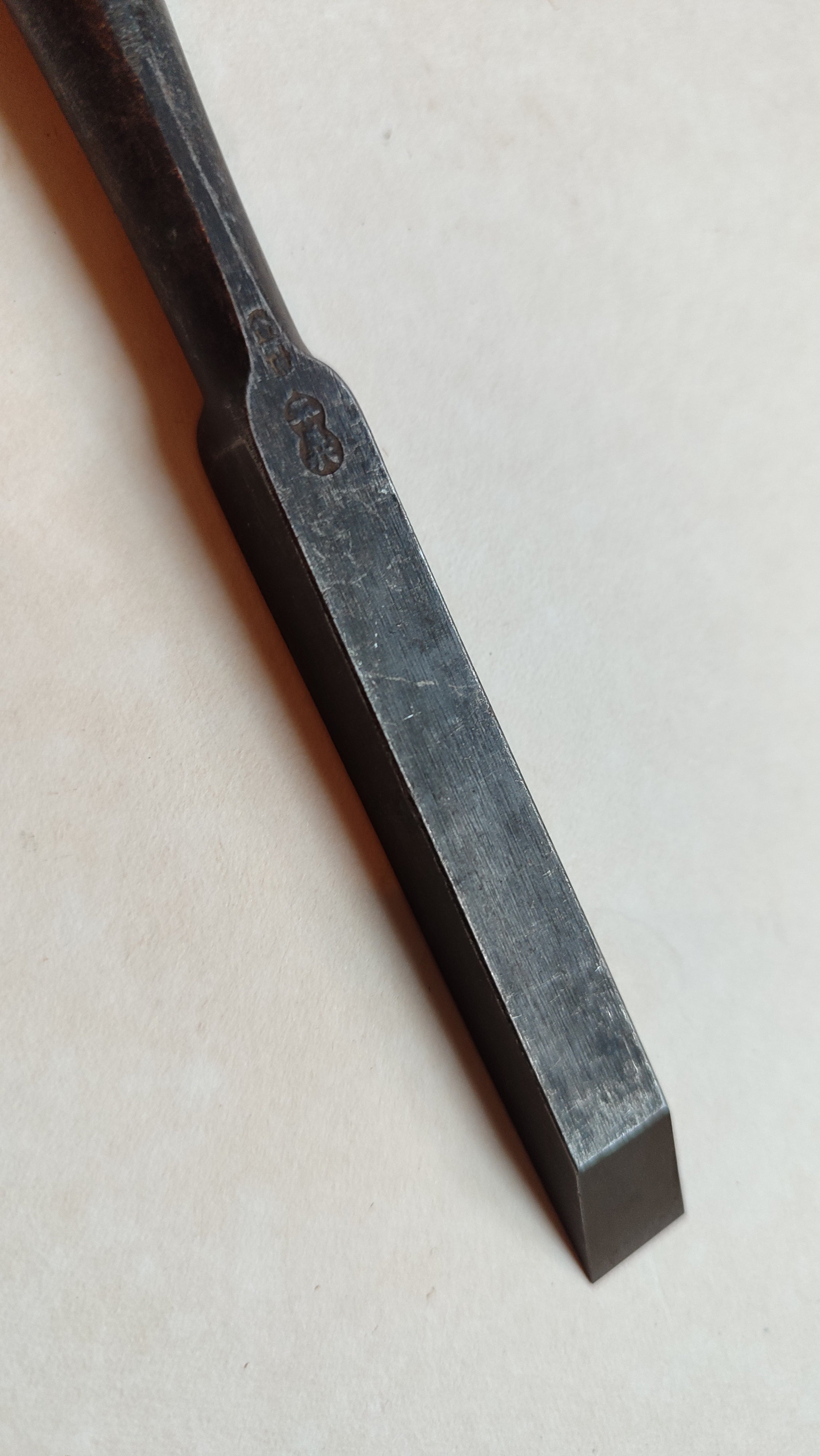 Rare ciseau japonais "Tataki Nomi" 12mm "Hirayoshi"