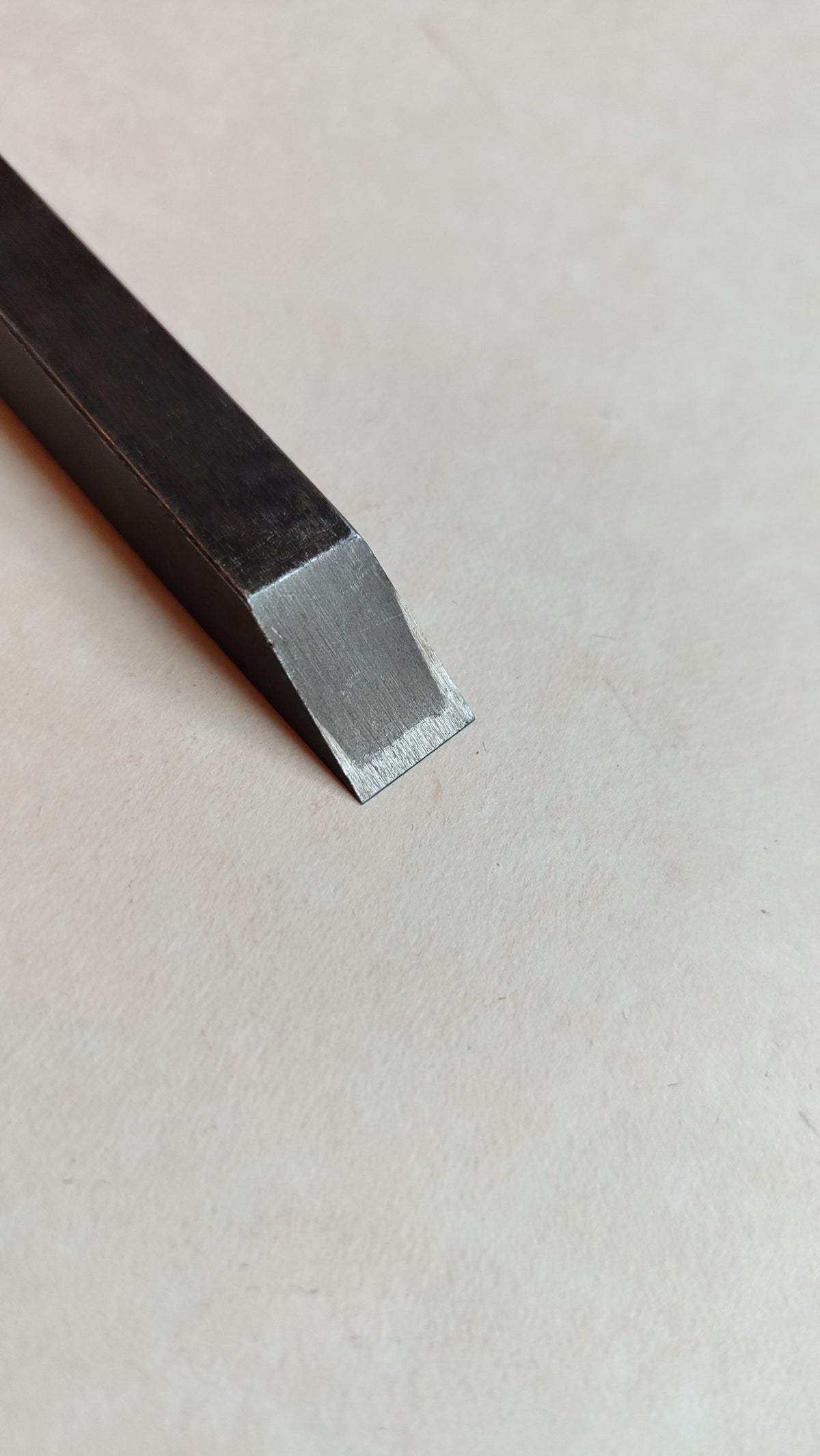 Rare ciseau japonais "Tataki Nomi" 12mm "Hirayoshi"