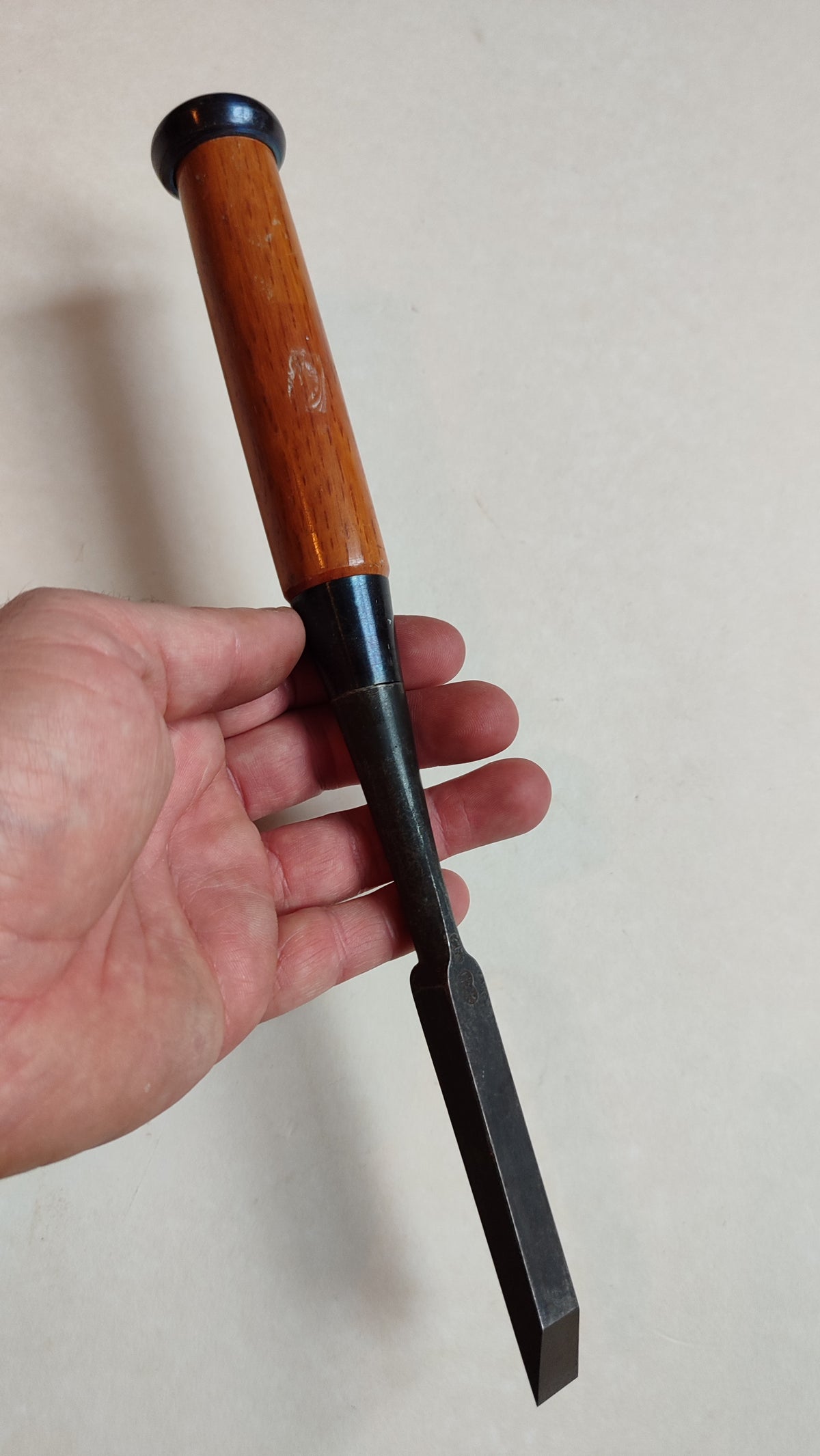 Rare ciseau japonais "Tataki Nomi" 12mm "Hirayoshi"