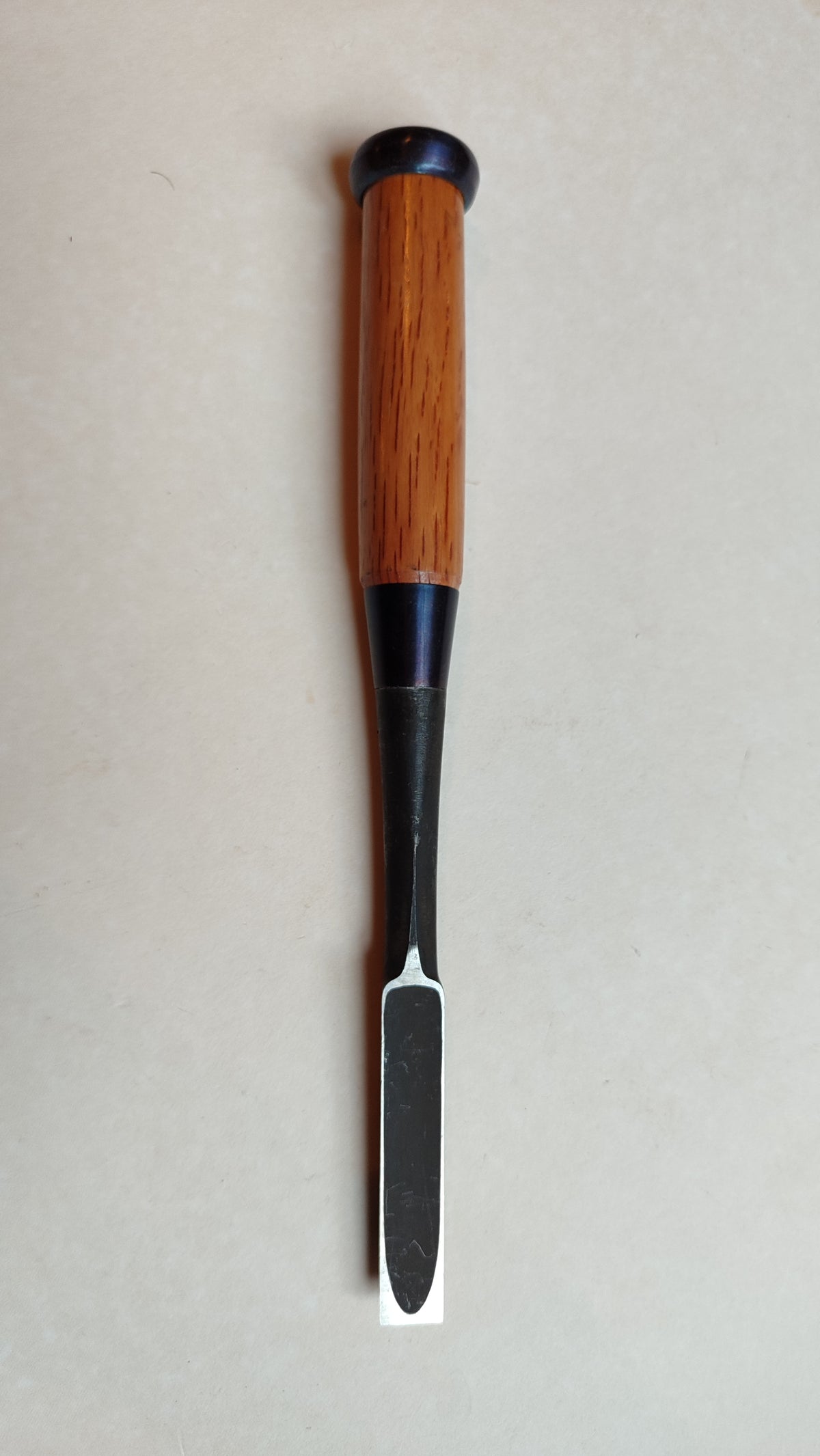 Rare ciseau japonais "Tataki Nomi" 15mm "Hirayoshi"
