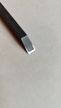 Rare ciseau japonais "Tataki Nomi" 9mm "Hirayoshi"