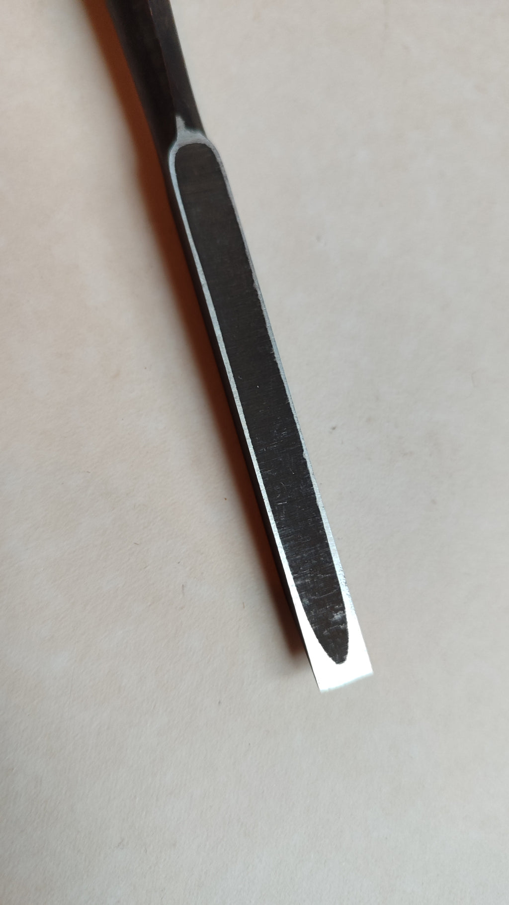 Rare ciseau japonais "Tataki Nomi" 9mm "Hirayoshi"
