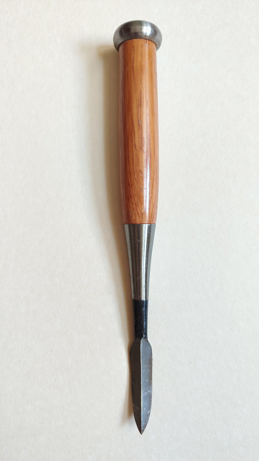 Ciseau japonais de sculpteur "Yari nomi" 12mm
