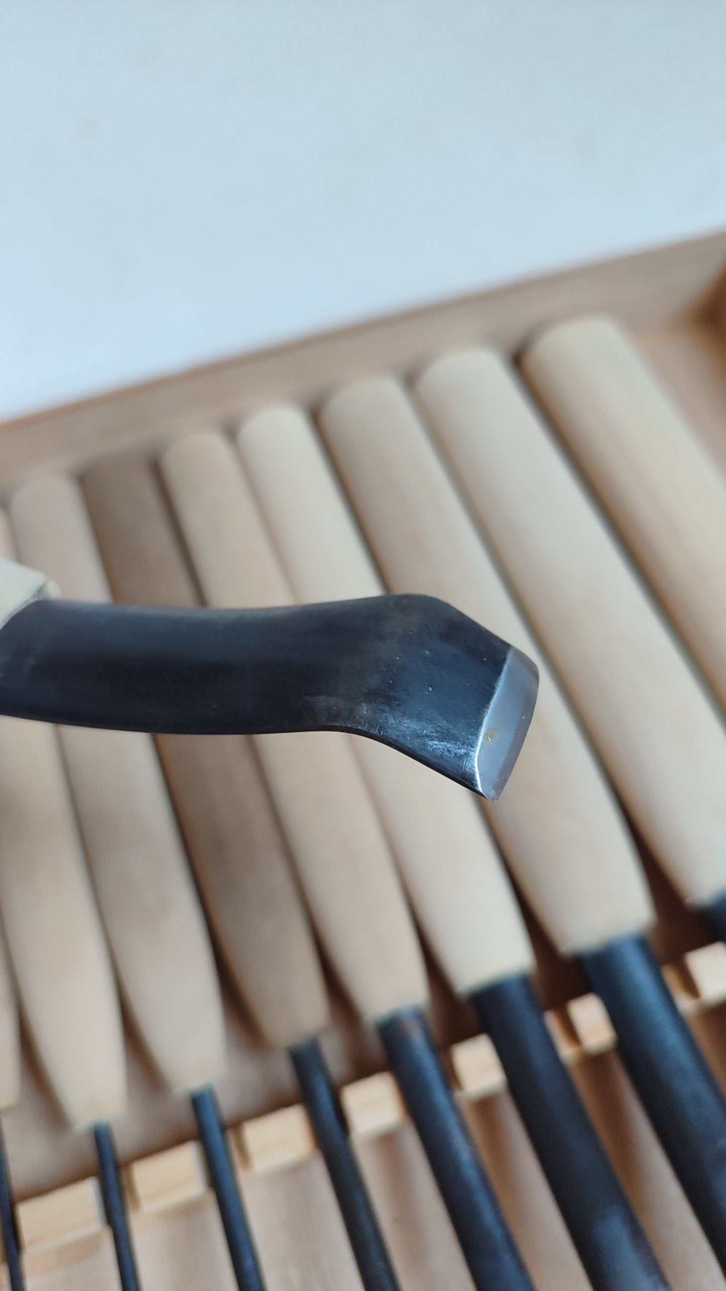 Set de ciseaux japonais "Chokokuto" gouges de gravure sur bois "Seigen"