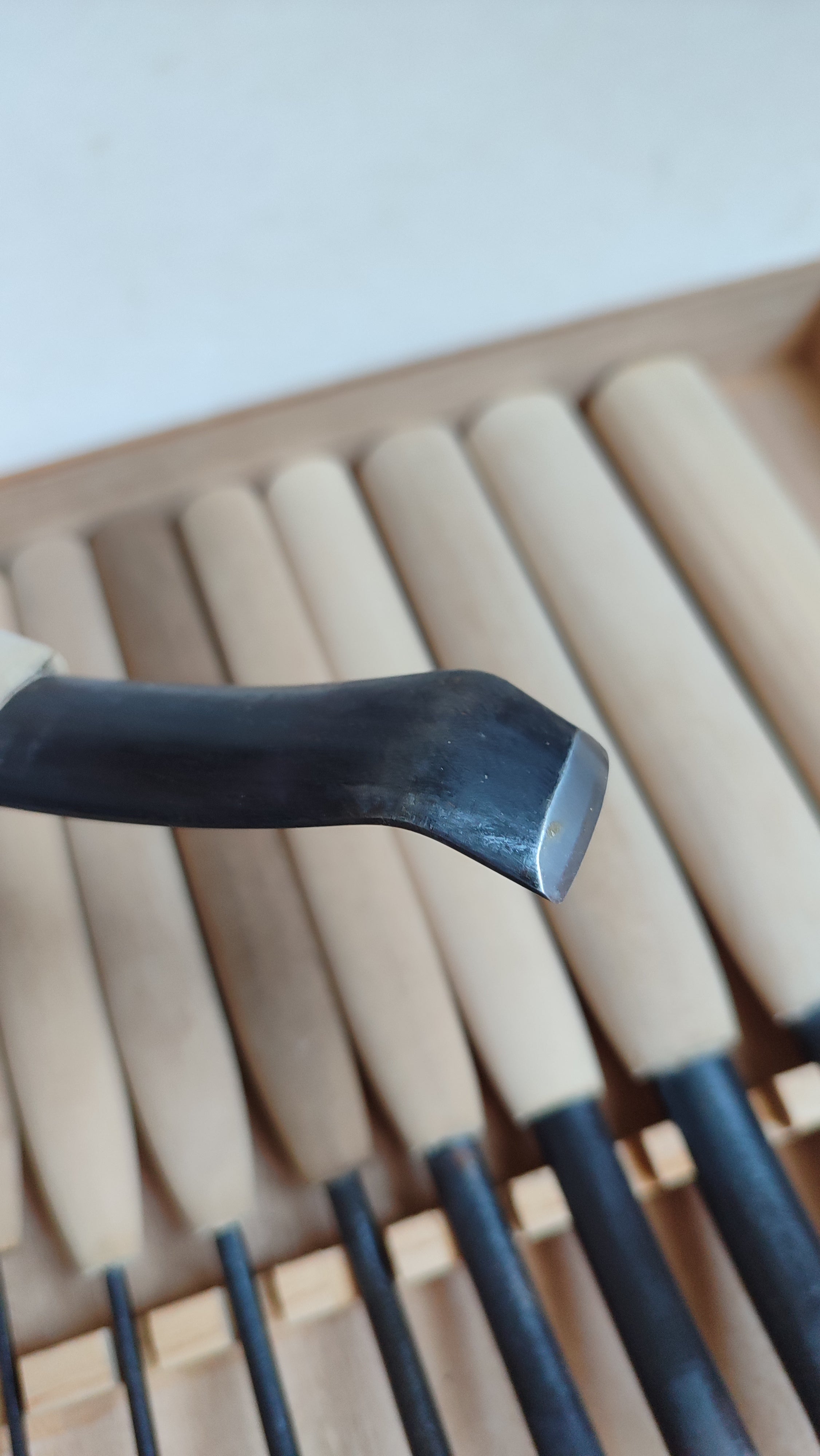 Set de ciseaux japonais "Chokokuto" gouges de gravure sur bois "Seigen"