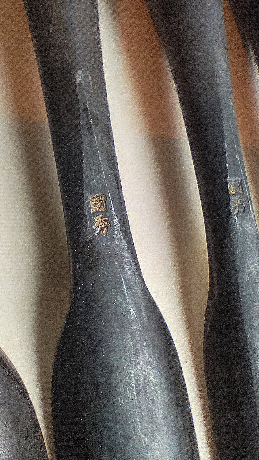 Set de ciseaux de sculpture japonais "Maru nomi" 13 pièces "Kunihide"