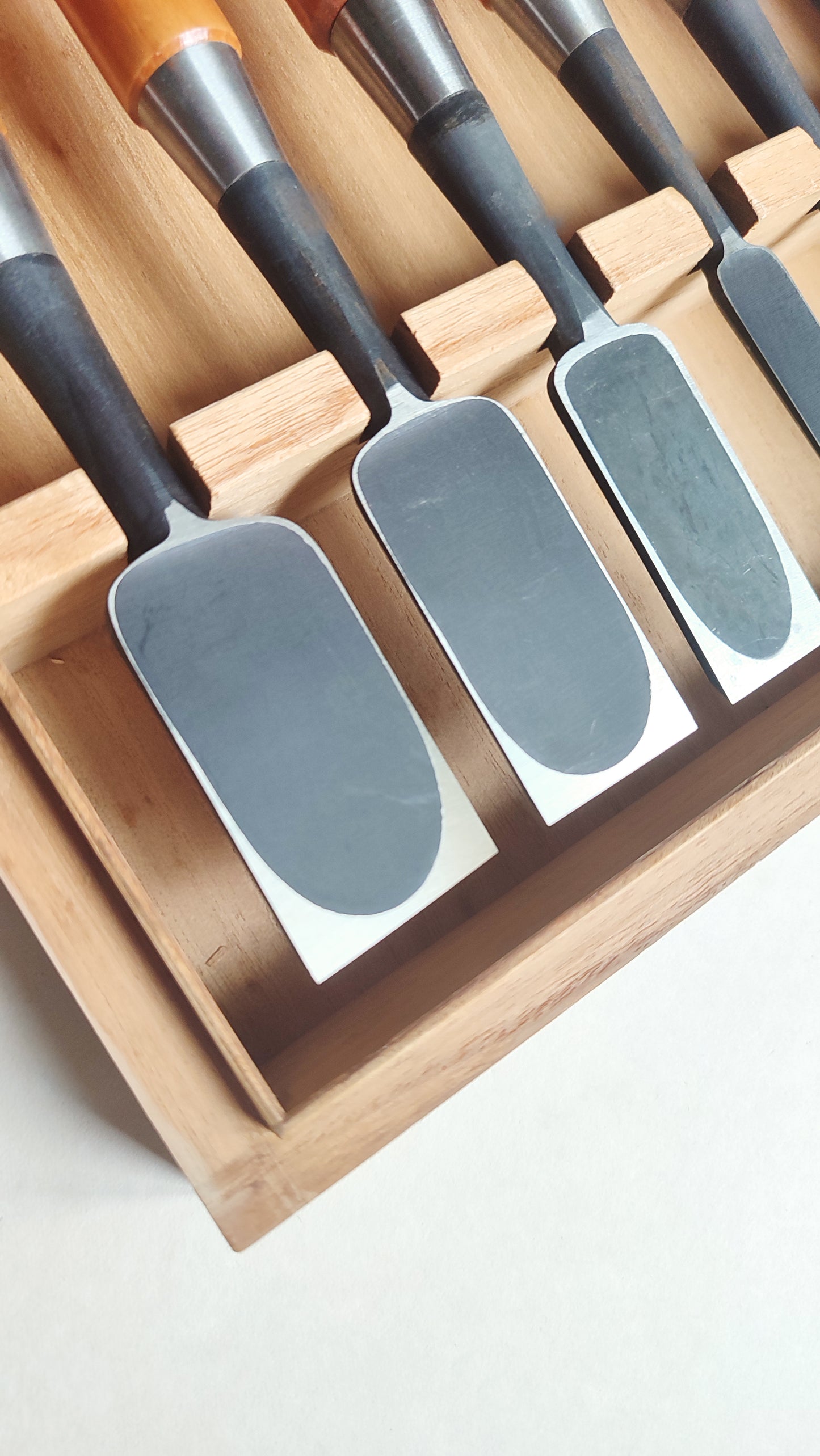 Sextet de Ciseaux Japonais Premium "Oire Nomi" 3,9,15, 24mm "Kunitsuru"