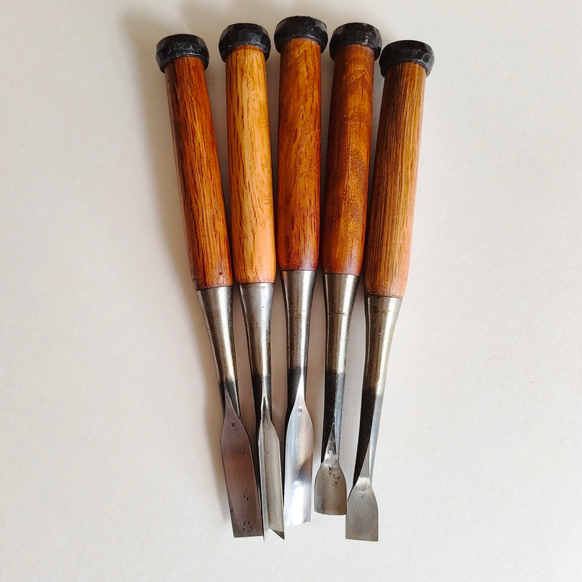 Set de ciseaux de gravure japonais "Daishin" 5 pièces
