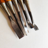 Set de ciseaux de gravure japonais "Daishin" 5 pièces